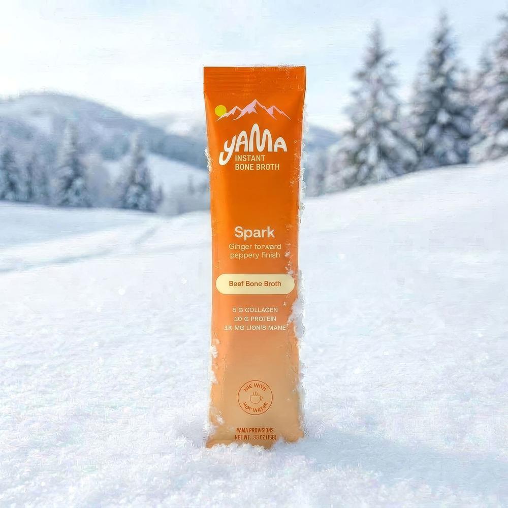 Spark stick pack in snow